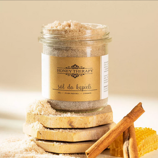 Bath Salt with Pollen & Cinnamon